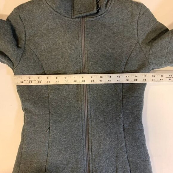The North Face Women's Caroluna Cotton Fleece Full ZIp Quilted‎ Jacket Size XS - Picture 12 of 14